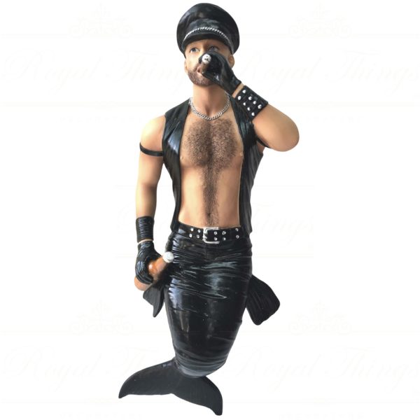 55 55073 December Diamonds Gay Christmas Ornaments Smokin Hot Merman Black