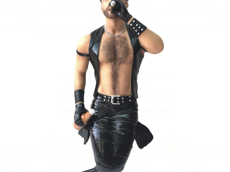 55 55073 December Diamonds Gay Christmas Ornaments Smokin Hot Merman Black