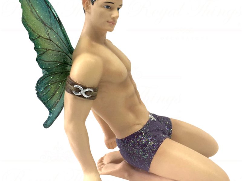 55 55098 December Diamonds Gay Christmas Ornaments Urgan Fairy Green
