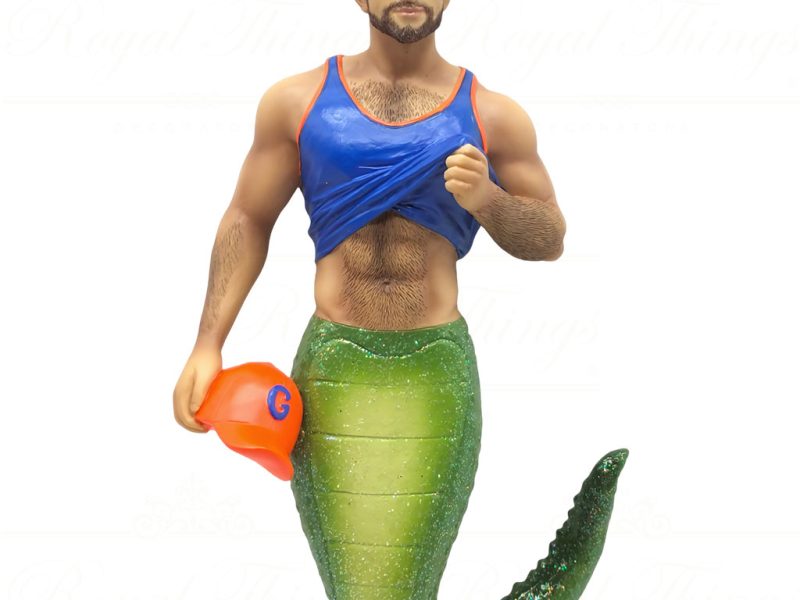 55 55174 December Diamonds Gay Christmas Ornaments Al Gaytor Merman Green Blue Orange