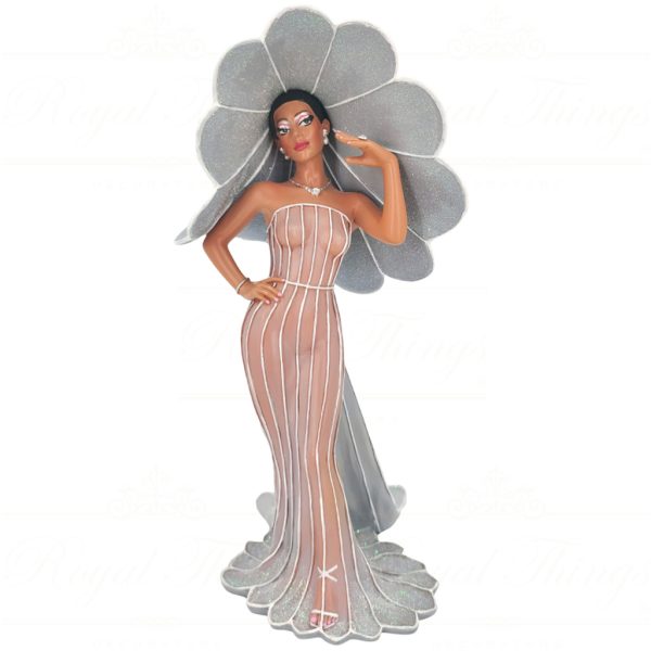 55 55259 December Diamonds Gay Christmas Ornaments What A Drag Queen Miss Trans Parent White
