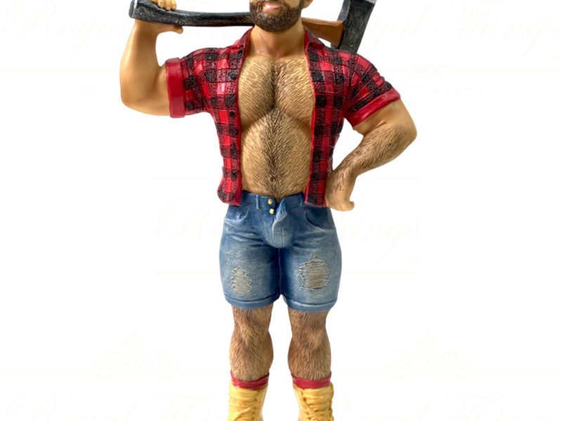 55 55301 December Diamonds Gay Christmas Ornaments Poke The Bear Lumber Blue Red