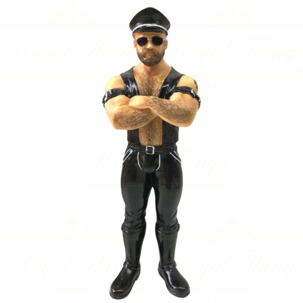 55 55308 December Diamonds Gay Christmas Ornaments Poke The Bear Biker Black