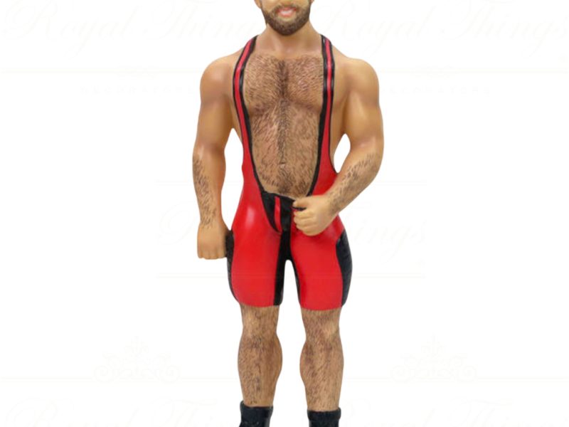 55 55311 December Diamonds Gay Christmas Ornaments Poke The Bear Singlet Red Black