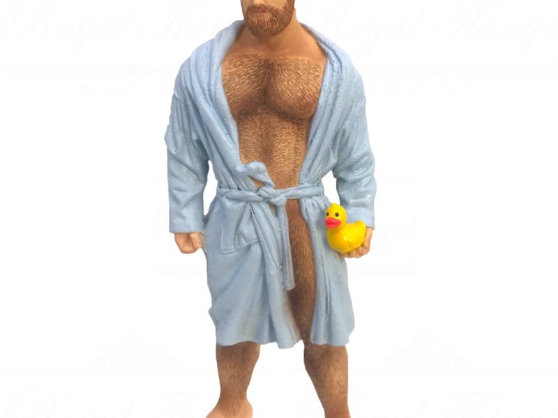 55 55327 December Diamonds Gay Christmas Ornaments Poke The Bear Bath Time Blue Gray Yellow