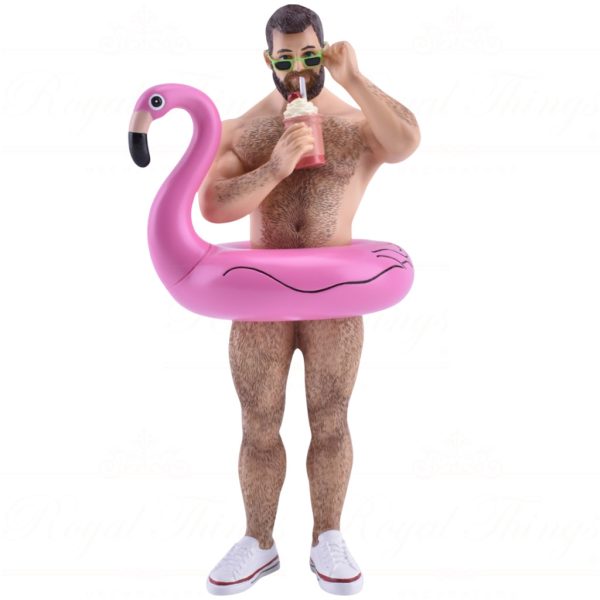 55 55334 December Diamonds Gay Christmas Ornaments Poke The Bear Pool Flamingo Float Pink