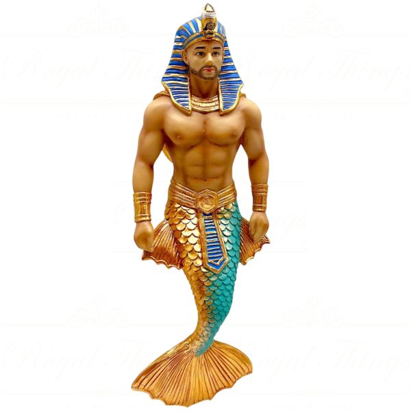 55 55467 December Diamonds Gay Christmas Ornaments Pharaoh Merman Gold