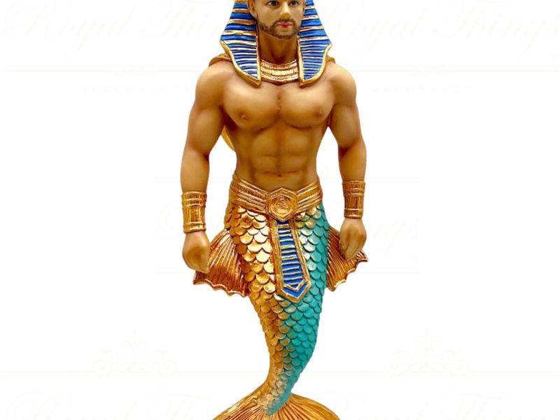 55 55467 December Diamonds Gay Christmas Ornaments Pharaoh Merman Gold