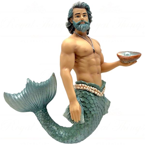 55 55469 December Diamonds Gay Christmas Ornaments Pearl Collector Merman Green