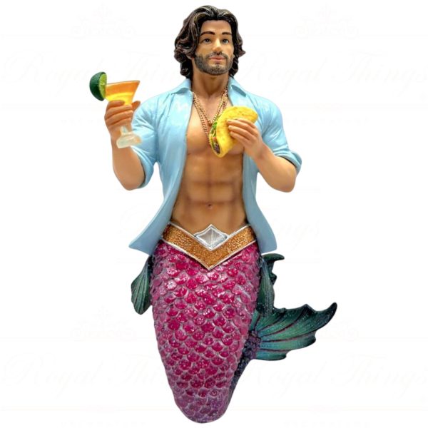 55 55505 December Diamonds Gay Christmas Ornaments Tacoquila Merman Pink Blue