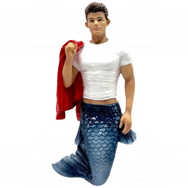 55 55506 December Diamonds Gay Christmas Ornaments Rebel Merman White Blue Red