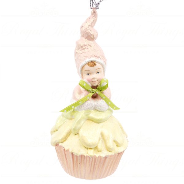 B 10272 Goodwill Christmas Ornaments Sweet Paris Macaron Cupcake Baby Ornament Green Pink Purple Detail1