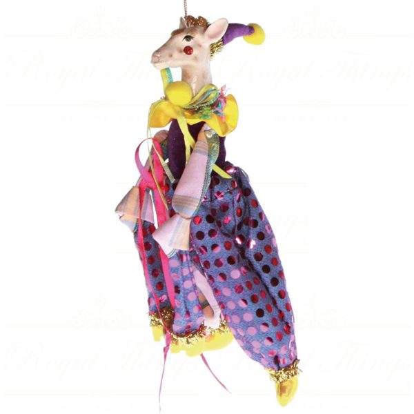 B 31505 Goodwill Christmas Ornaments Cirque Magique Animal Candy Bag Ornament Purple Pink Yellow Detail1