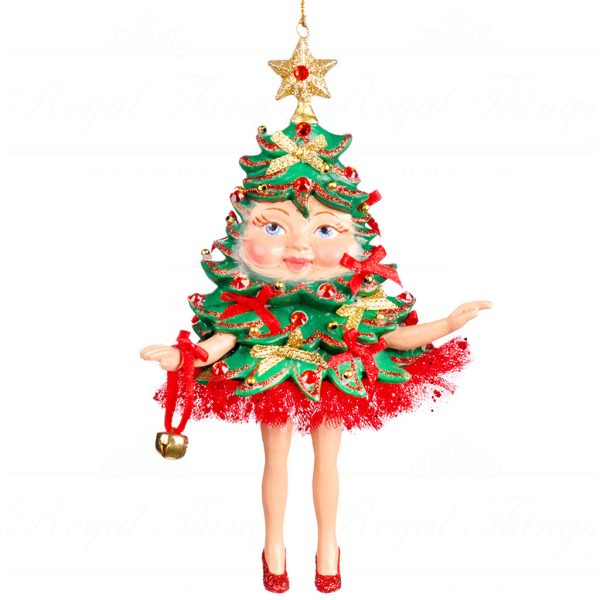 B 86216 Goodwill Christmas Ornaments Family Feast Xmas Tree Ornament Red Green