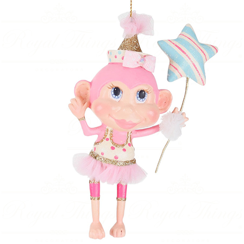 B 87466 goodwill christmas ornaments cotton candy carnival dangling monkey ornament pink blue vari b B 87466 Goodwill Christmas Ornaments Cotton Candy Carnival Dangling Monkey Ornament Pink Blue Vari B