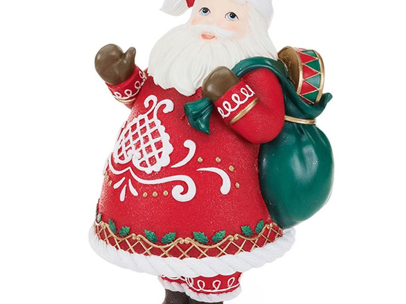 D 42148 Goodwill Christmas Ornaments Gingerbread Santa Mrs Ornament Red Vari Mr