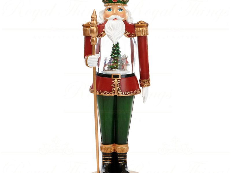 Goodwill Christmas Musicboxes Snowglobes Led Music Motion Nutcracker Mu 50108