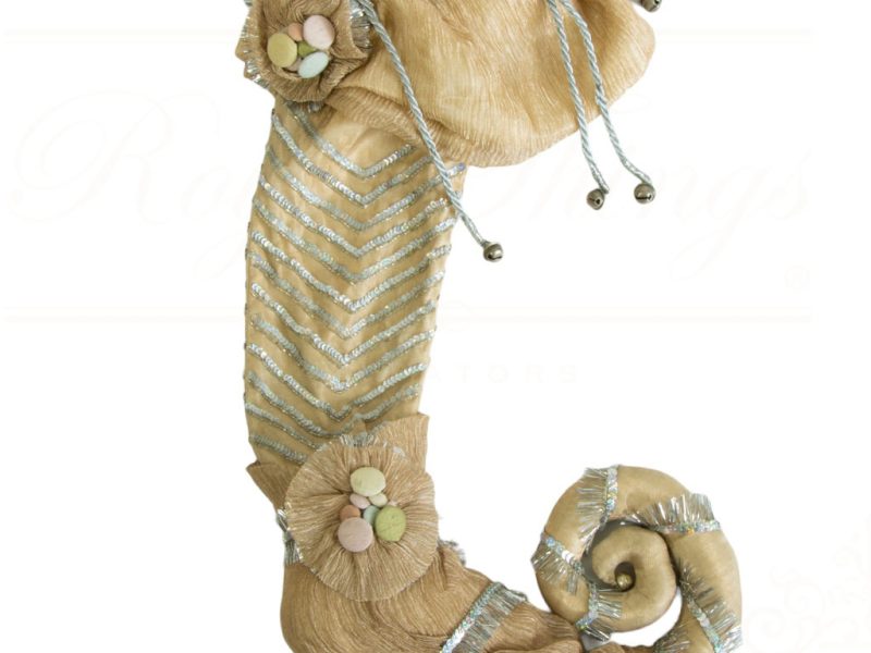 Kc 14 35208 Katherine S Collection Christmas Stockings Silver Lake Stocking Cream