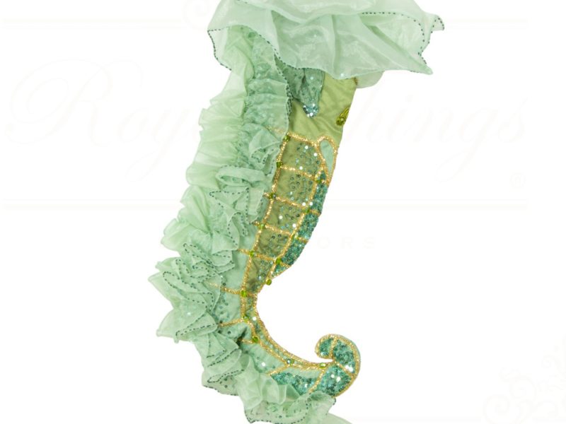 Kc 14 35652 Katherine S Collection Christmas Stockings Seahorse Stocking Blue
