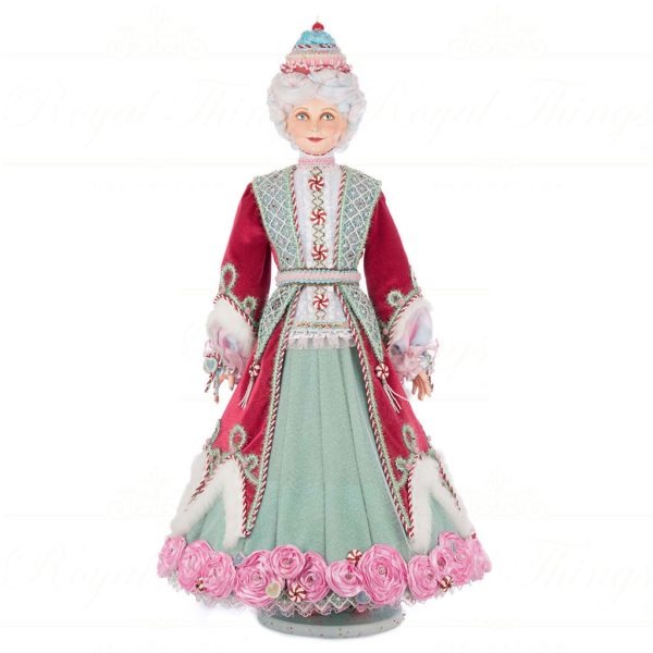 Kc 28 528719 Katherines Collection Christmas Doll Sweet Delights Kandi Kringleberry Doll Pink Light Green