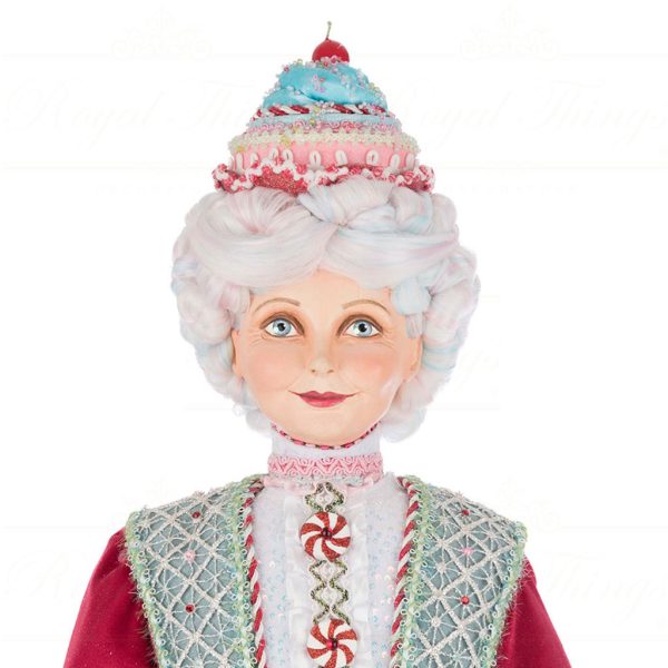 Kc 28 528719 Katherines Collection Christmas Doll Sweet Delights Kandi Kringleberry Doll Pink Light Green Detail4