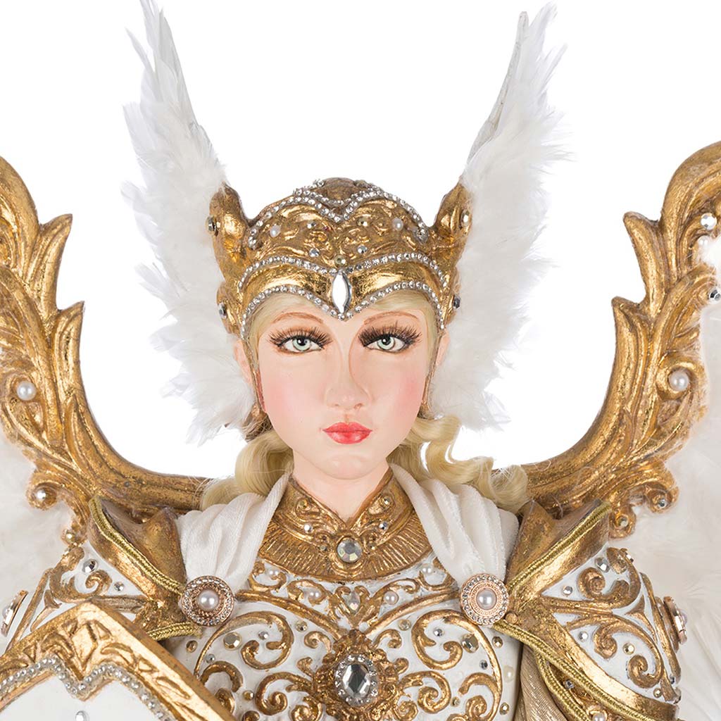 KC 28 528799 katherines collection christmas doll bells of brilliance angel gabriel doll cream gold detail4 Kc 28 528799 Katherines Collection Christmas Doll Bells Of Brilliance Angel Gabriel Doll Cream Gold Detail4