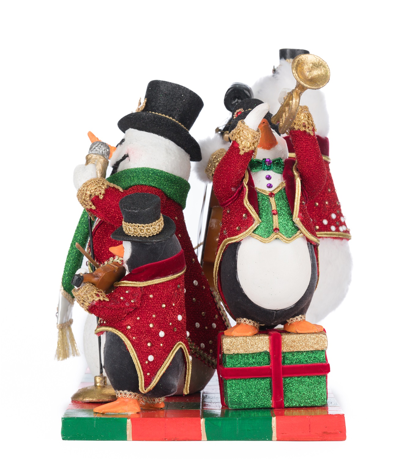 KC 28 528811 katherines collection christmas decorative items royal christmas ball orchestra tabletop red green white detail1 Kc 28 528811 Katherines Collection Christmas Decorative Items Royal Christmas Ball Orchestra Tabletop Red Green White Detail1