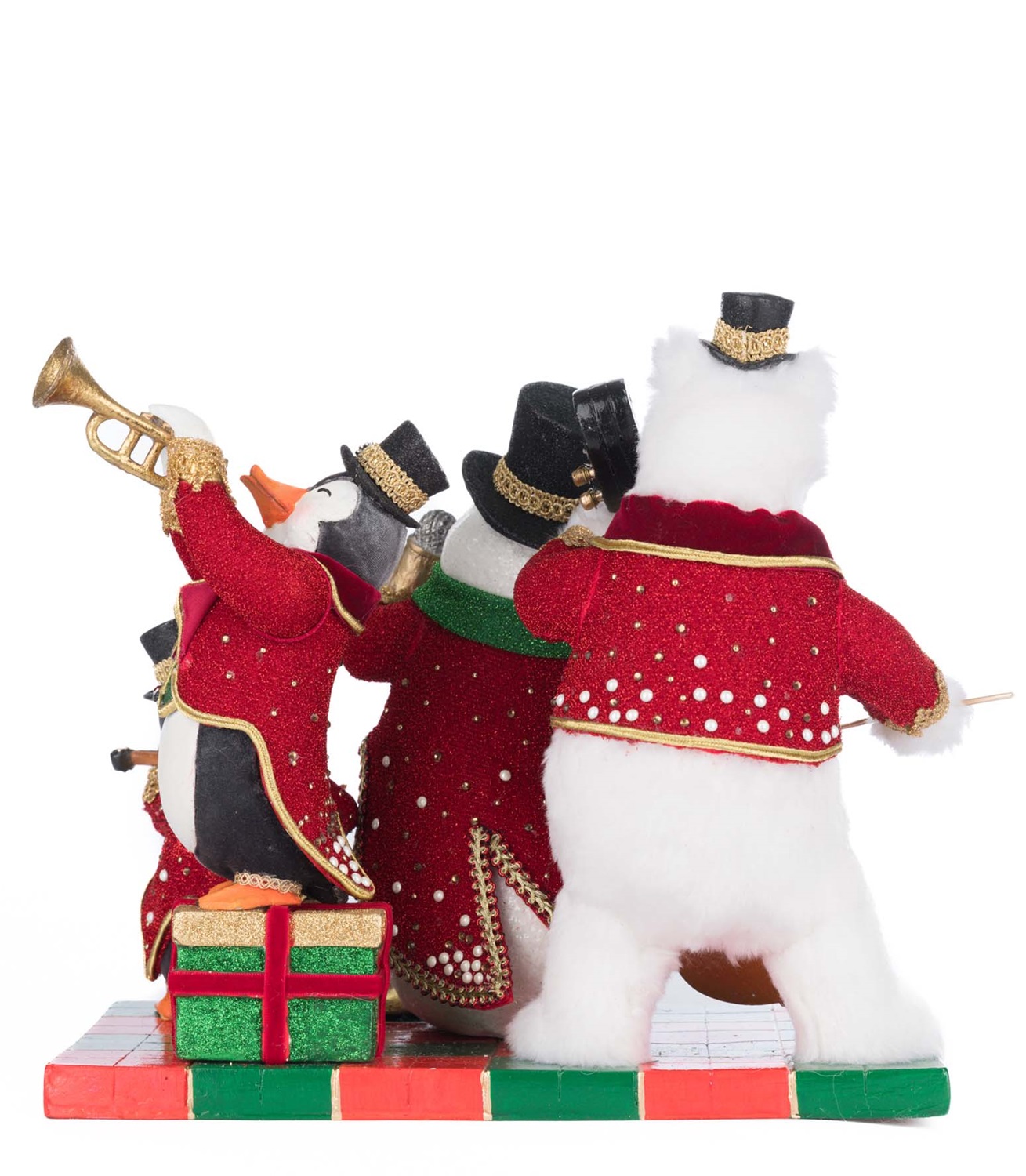 KC 28 528811 katherines collection christmas decorative items royal christmas ball orchestra tabletop red green white detail2 Kc 28 528811 Katherines Collection Christmas Decorative Items Royal Christmas Ball Orchestra Tabletop Red Green White Detail2