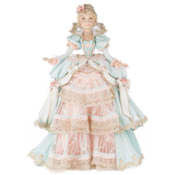 Kc 28 528852 Katherines Collection Christmas Doll Joyeux Noel Marie Georgette Limited Edition Monkey Doll Pink Blue