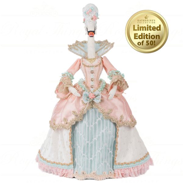 Kc 28 528855 Katherines Collection Christmas Doll Joyeux Noel Odette De La Fontaine Limited Edition Swan Doll Pink Blue