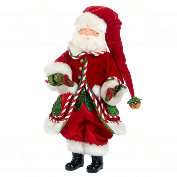 Kc 28 828227 Katherine S Collection Christmas Collectible Dolls Night Before Santa Red Green White