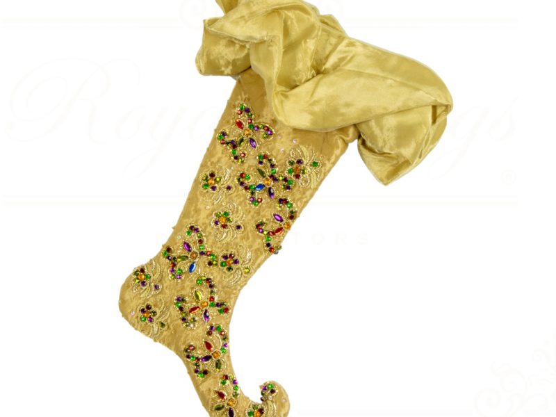 Kc 99 11066 Katherine S Collection Christmas Stockings Jeweled Fantasy Stocking Cream Multi