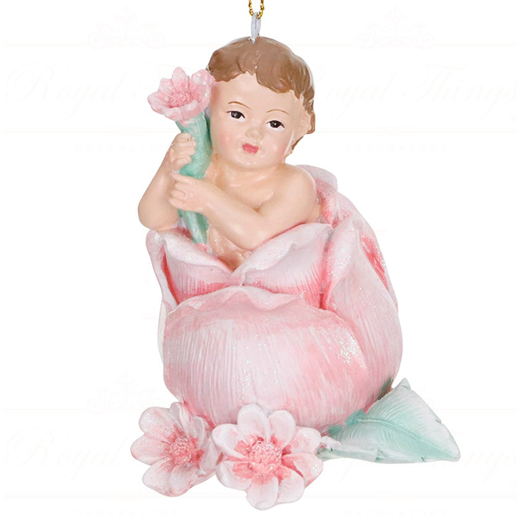 MC 38555 goodwill christmas ornaments baby in flower ornament pink green closed Mc 38555 Goodwill Christmas Ornaments Baby In Flower Ornament Pink Green Closed