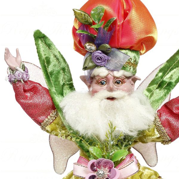 Mr 51 58114 Spring Mark Roberts Collectibles Small Tulip Fairy Pink Green Orange Detail