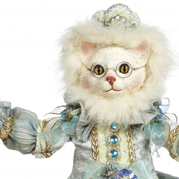 Mr 51 58166 Spring Mark Roberts Collectibles King Cat Blue Detail