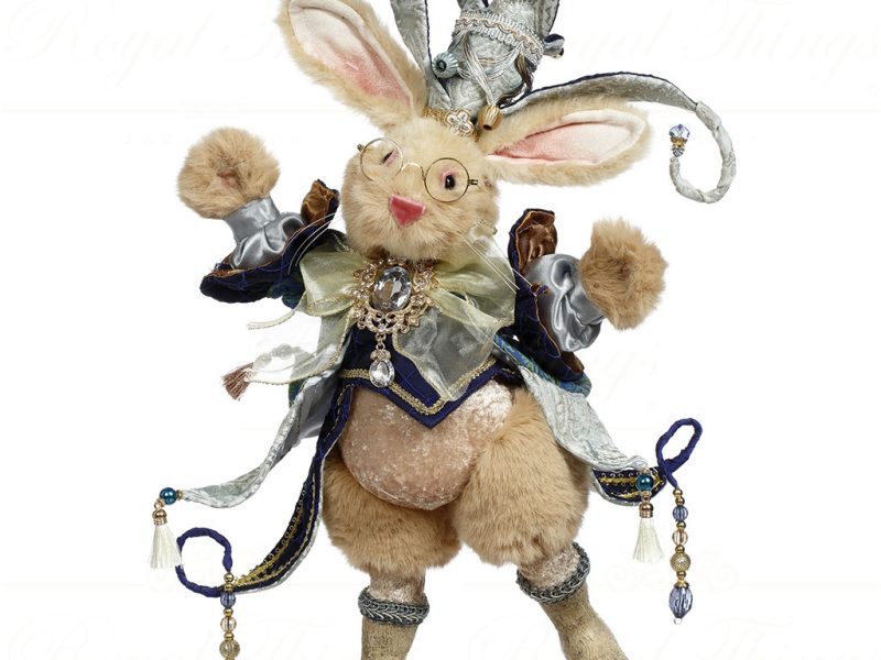 Mr 51 58206 Spring Mark Roberts Collectibles Louvre Rabbit Louis Blue Brown