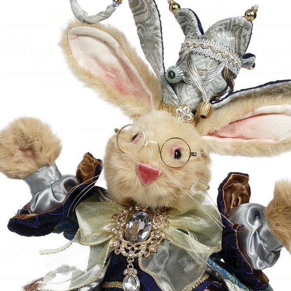 Mr 51 58206 Spring Mark Roberts Collectibles Louvre Rabbit Louis Blue Brown Detail