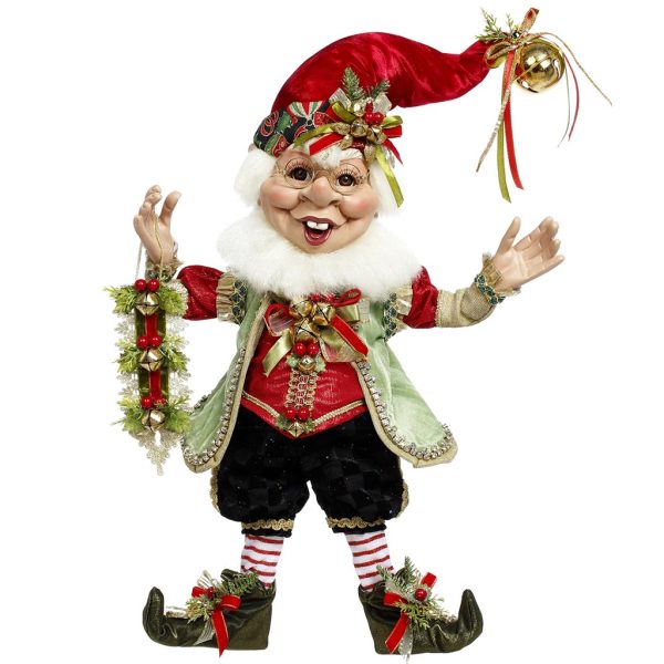 Mr 51 58560 Mark Roberts Christmas Dolls Medium Mingle Jingle Elf Doll Red Green