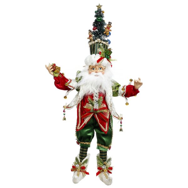 Mr 51 58624 Mark Roberts Christmas Dolls Medium Christmas Tree Santa Elf Doll Green Red