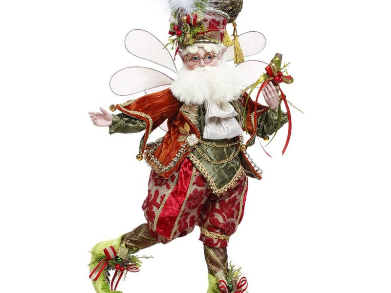 Mr 51 58746 Mark Roberts Christmas Dolls Medium Cinnamon Spice Santa Fairy Doll Green Orange