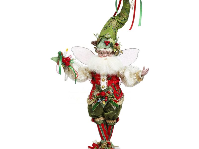 Mr 51 58806 Mark Roberts Christmas Dolls Medium Holly Ivy Santa Fairy Doll Green Red
