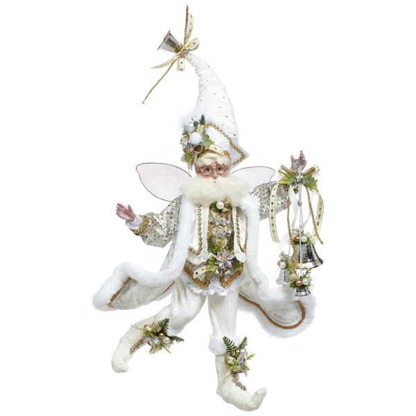 Mr 51 58876 Mark Roberts Christmas Dolls Medium Winter White Santa Fairy Doll Cream
