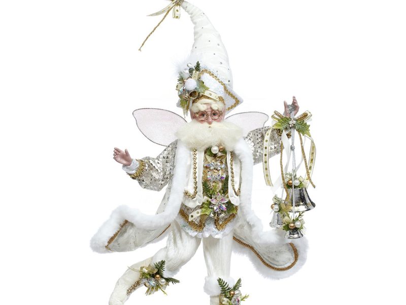 Mr 51 58876 Mark Roberts Christmas Dolls Medium Winter White Santa Fairy Doll Cream