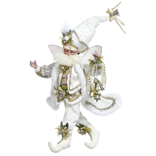 Mr 51 58878 Mark Roberts Christmas Dolls Lg Winter White Santa Fairy Doll Cream