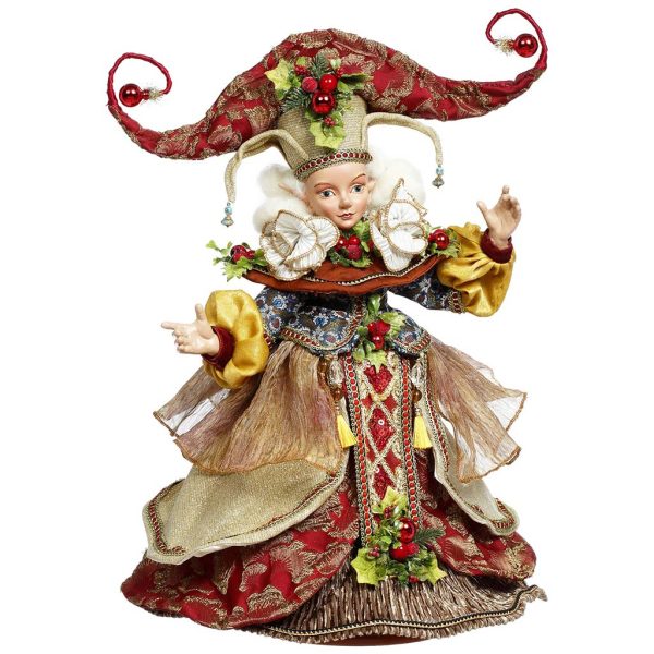 Mr 51 59028 Mark Roberts Christmas Dolls Elf With Chocolate Doll Copper Brown