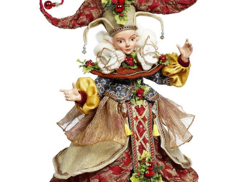 Mr 51 59028 Mark Roberts Christmas Dolls Elf With Chocolate Doll Copper Brown