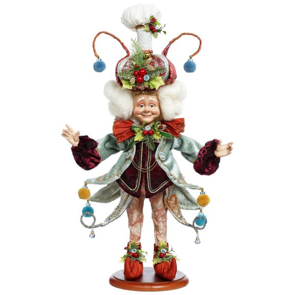 Mr 51 59030 Mark Roberts Christmas Dolls Elf De Cuisine Doll Copper Blue