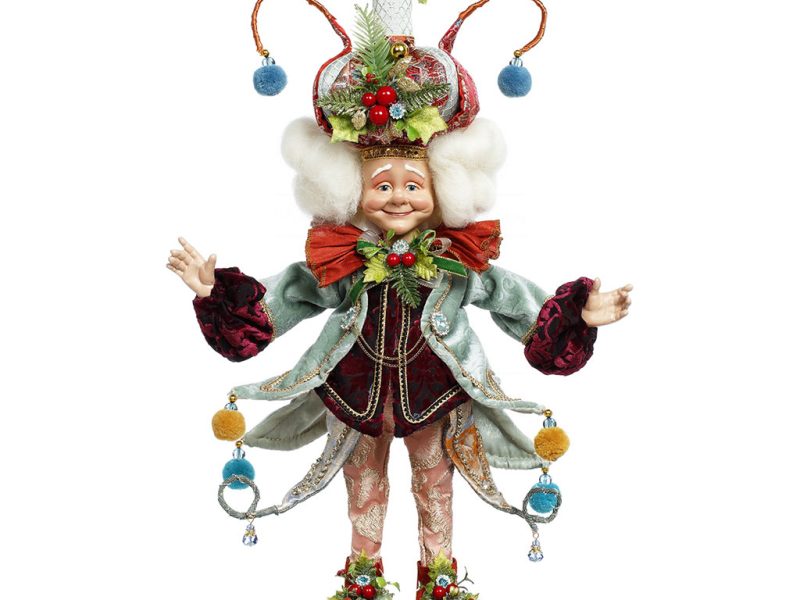 Mr 51 59030 Mark Roberts Christmas Dolls Elf De Cuisine Doll Copper Blue