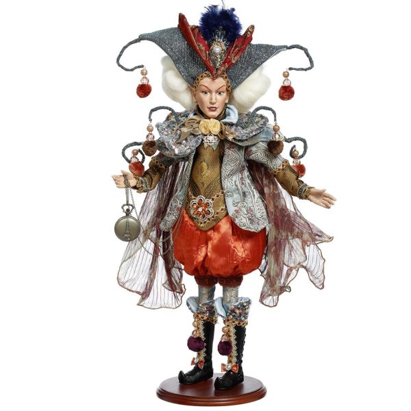 Mr 51 59040 Mark Roberts Christmas Dolls Master Of Dreams Doll Blue Copper