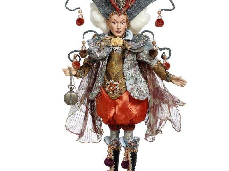 Mr 51 59040 Mark Roberts Christmas Dolls Master Of Dreams Doll Blue Copper